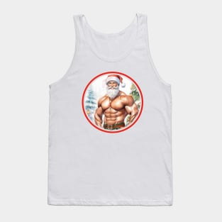 Muscle Daddy Merry Christmas Tank Top